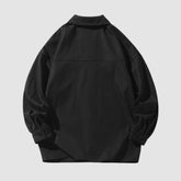 Klassische Kontrast-Patchwork-Hemden